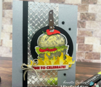 Create Handmade Cards for Guys ~ Featuring Bistro Burger