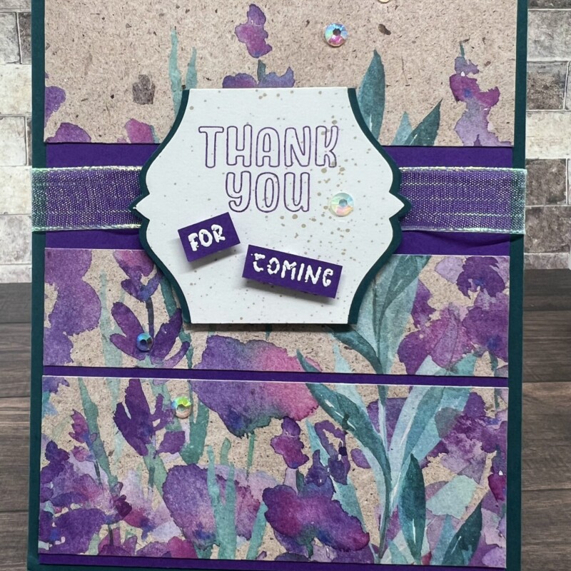 Create Beautiful Handmade Thank You Cards for Spring
